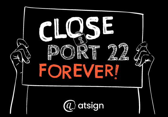 Close Port 22 Forever